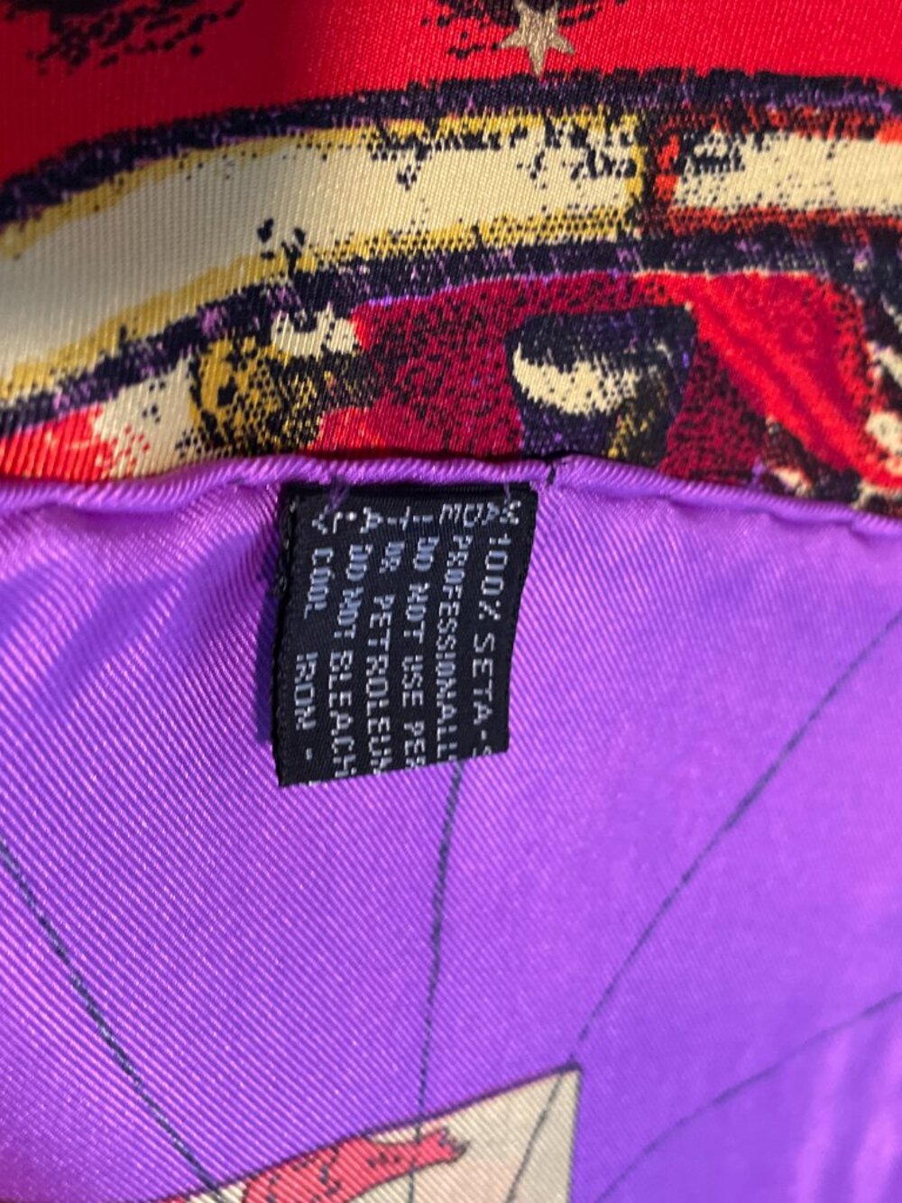 Rare Gianni Versace Zodiac Silk Scarf Astrology Collector Piece - Picture 14 of 16